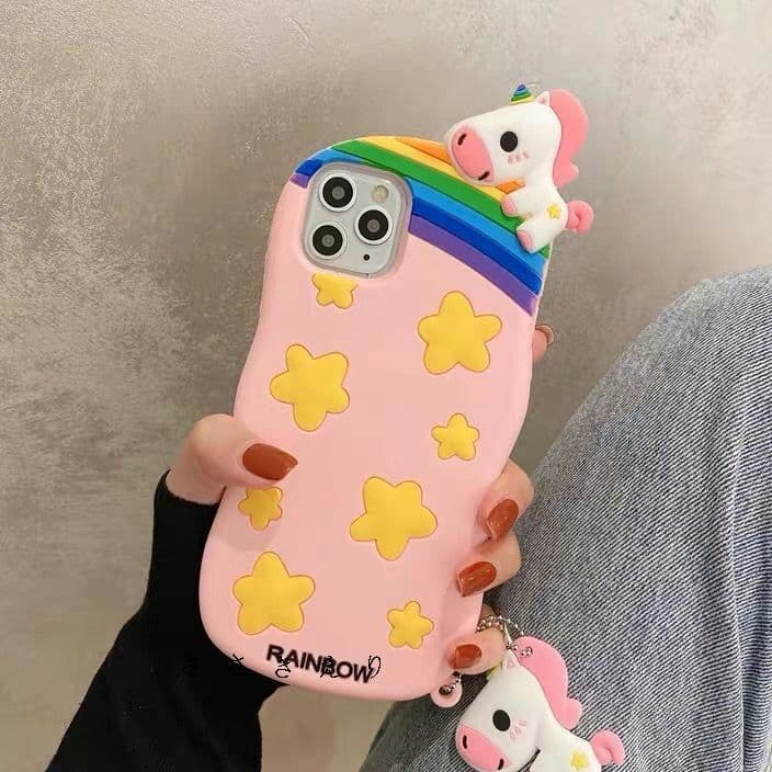 ユニコーン12promaxアップル11携帯ケースシリコンK