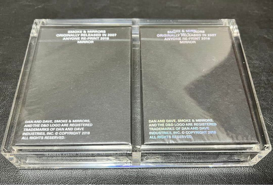 ANYONE × Smoke&Mirrors playing cards