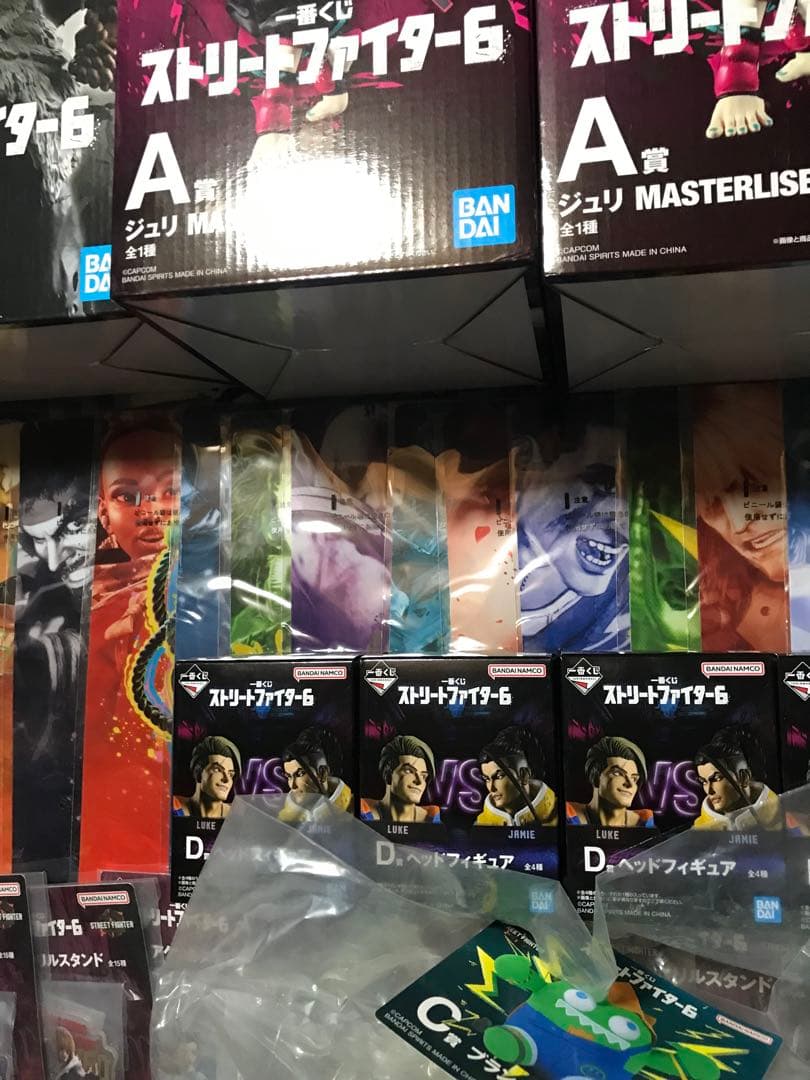 一番くじ　ストリートファイター　ラスト＆Ａ＆Ｂ＆Ｃ賞コンプ　75点　新品　未開封