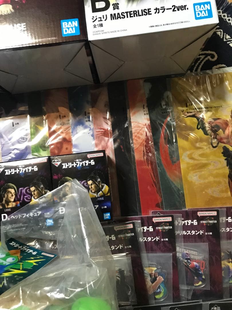 一番くじ　ストリートファイター　ラスト＆Ａ＆Ｂ＆Ｃ賞コンプ　75点　新品　未開封