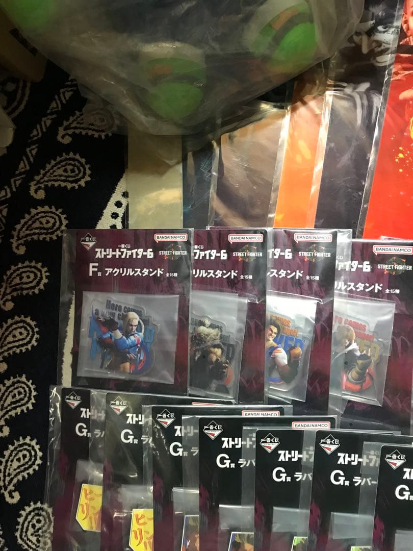一番くじ　ストリートファイター　ラスト＆Ａ＆Ｂ＆Ｃ賞コンプ　75点　新品　未開封