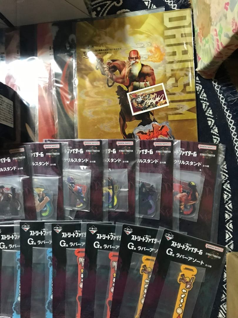 一番くじ　ストリートファイター　ラスト＆Ａ＆Ｂ＆Ｃ賞コンプ　75点　新品　未開封
