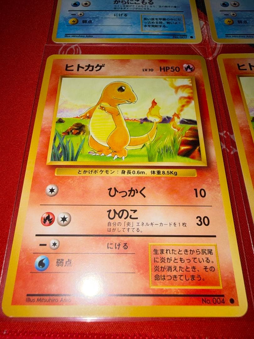 旧裏　ヒトカゲ　リザード　ゼニガメ