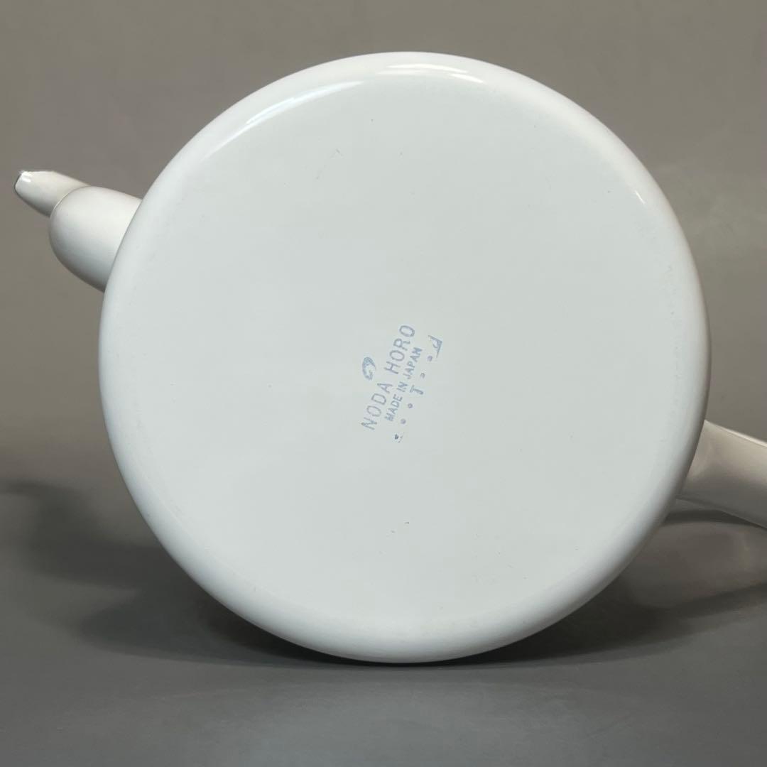 N*r様 廃盤品 野田琺瑯 クラシックポット ケトル ホワイト