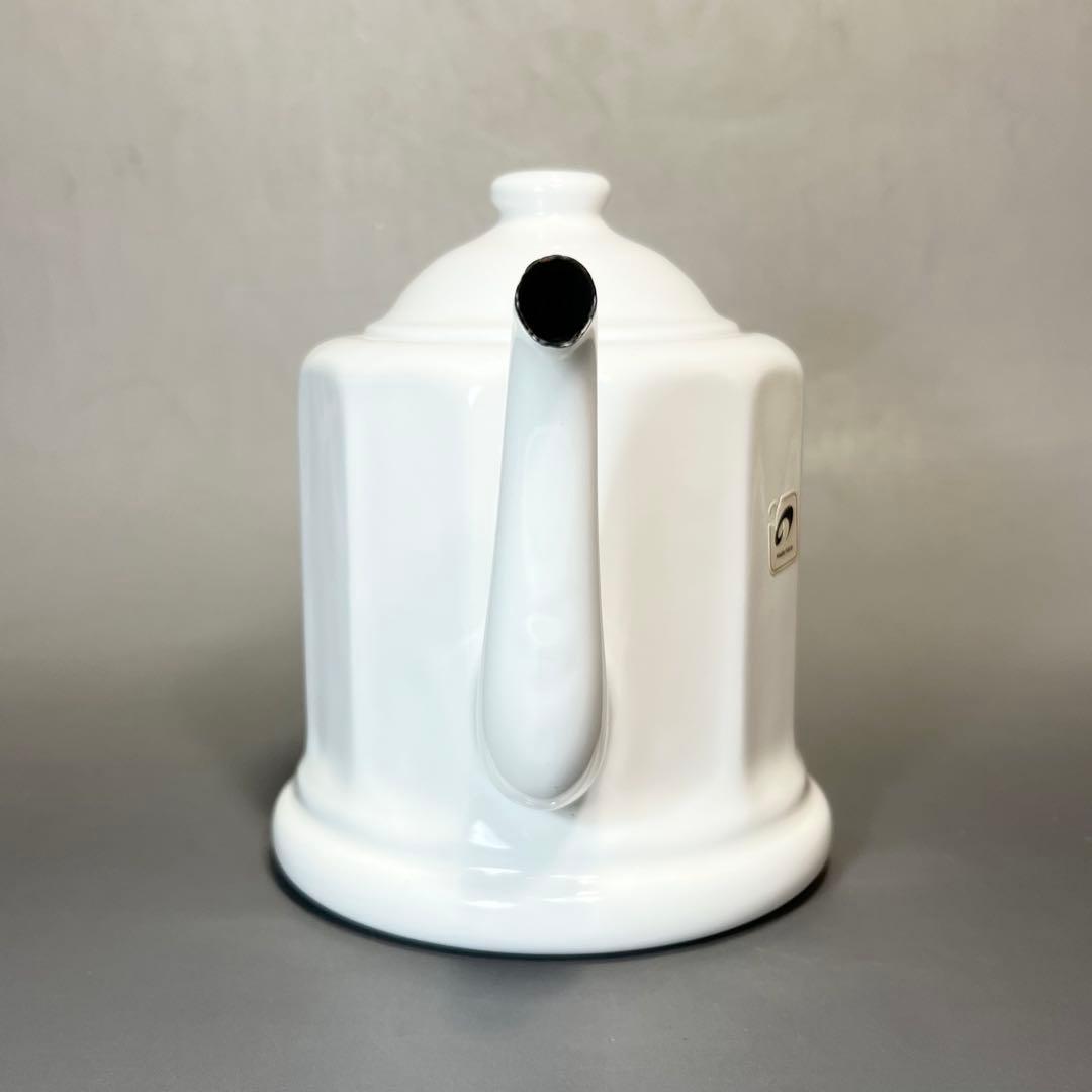 N*r様 廃盤品 野田琺瑯 クラシックポット ケトル ホワイト