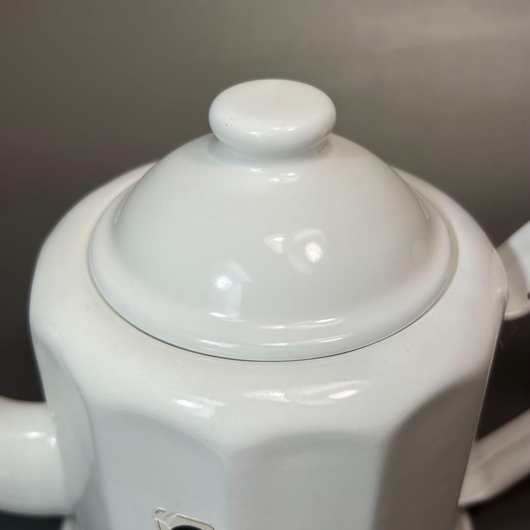 N*r様 廃盤品 野田琺瑯 クラシックポット ケトル ホワイト