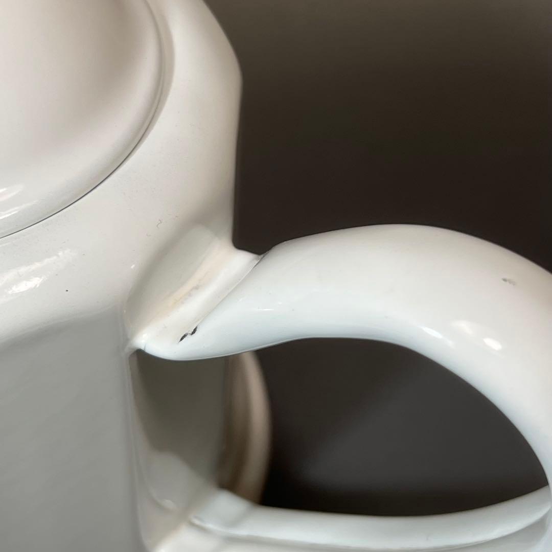 N*r様 廃盤品 野田琺瑯 クラシックポット ケトル ホワイト