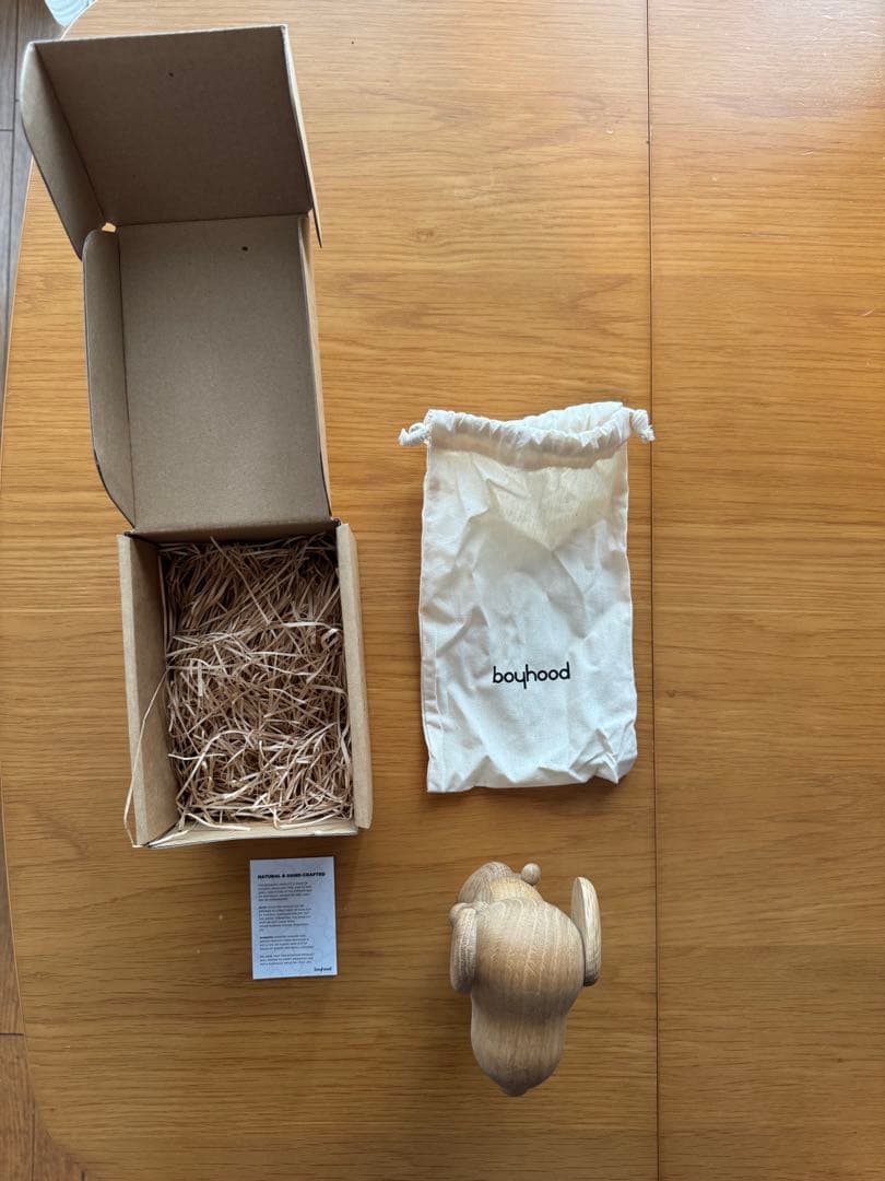 K*u様 MR. B'EAGLE 木製フィギュア スモール　Boyhood スヌ