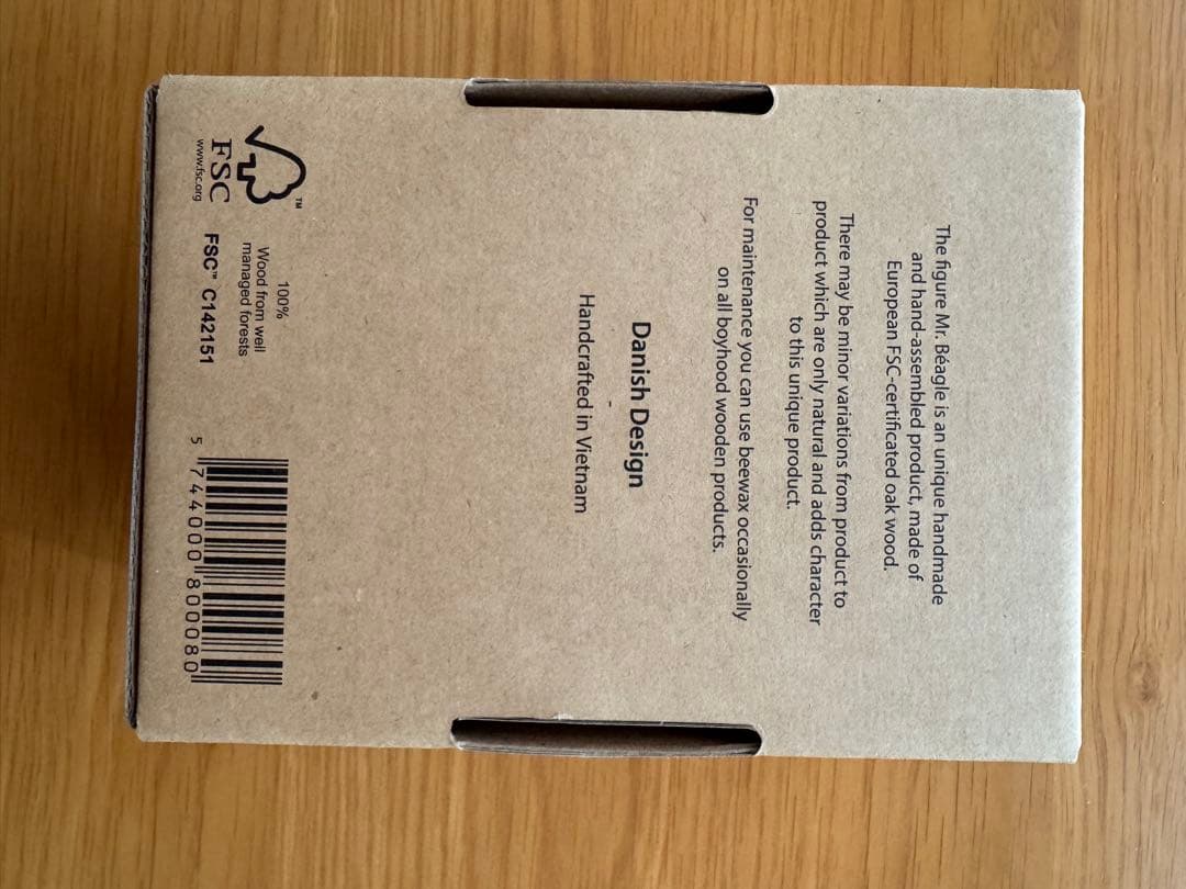 K*u様 MR. B'EAGLE 木製フィギュア スモール　Boyhood スヌ