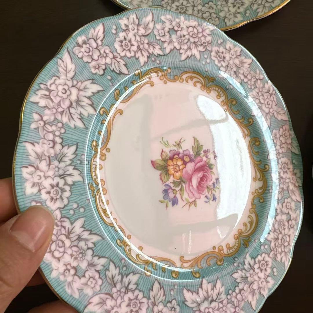 英国製　未使用 ロイヤルアルバートエンチャントメント　18cmプレート6枚セット