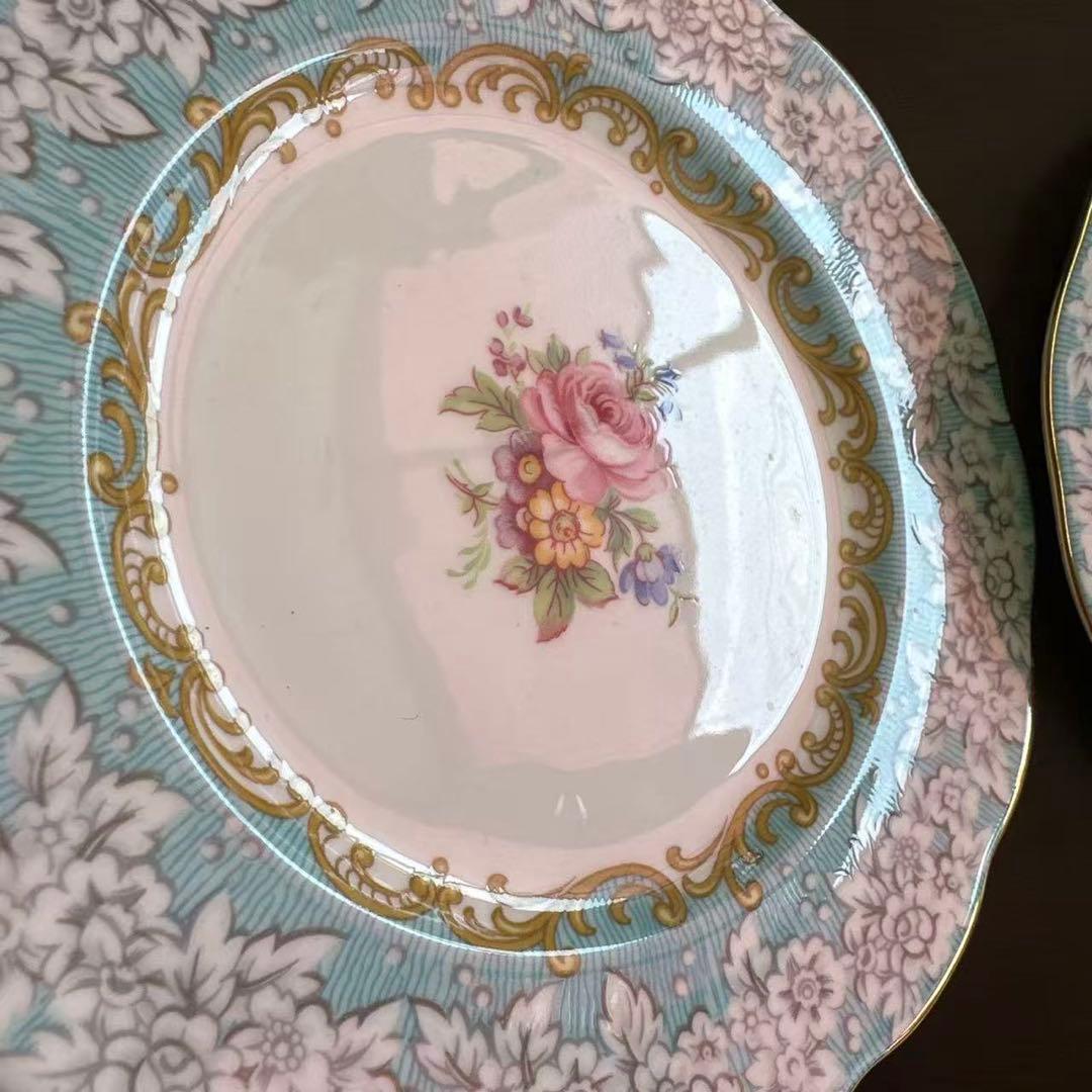 英国製　未使用 ロイヤルアルバートエンチャントメント　18cmプレート6枚セット