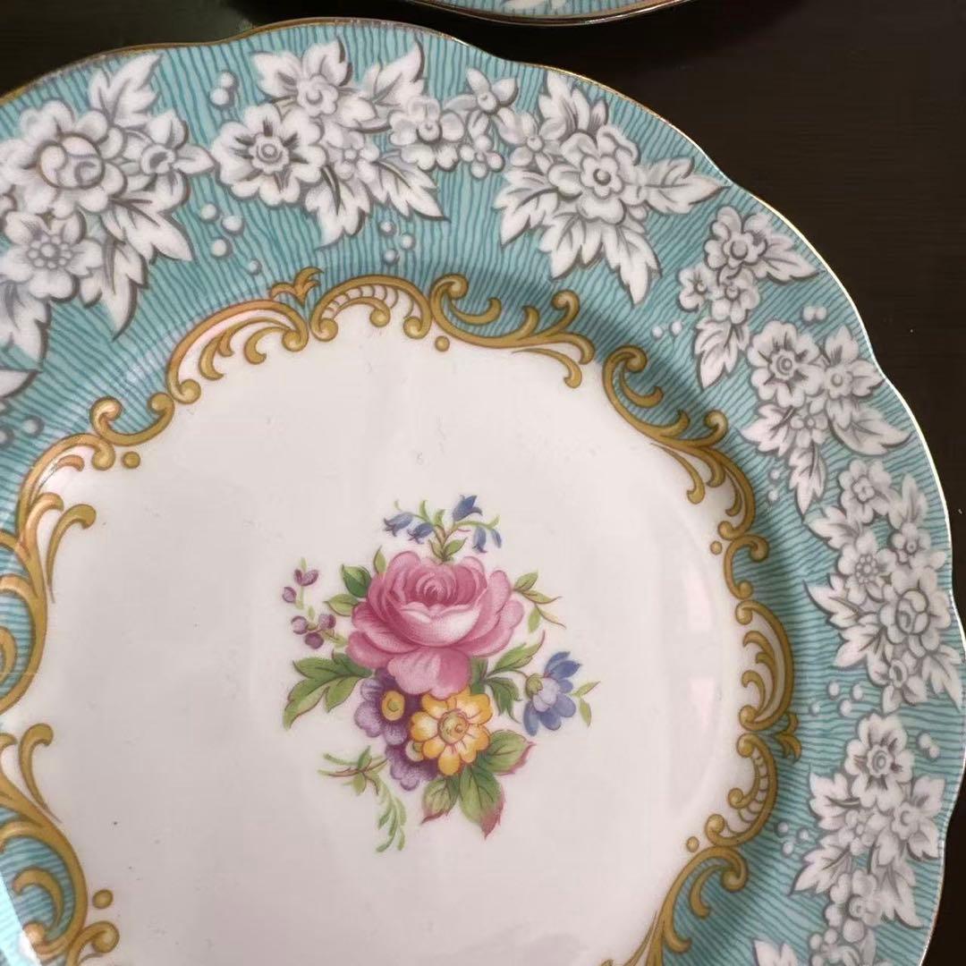 英国製　未使用 ロイヤルアルバートエンチャントメント　18cmプレート6枚セット