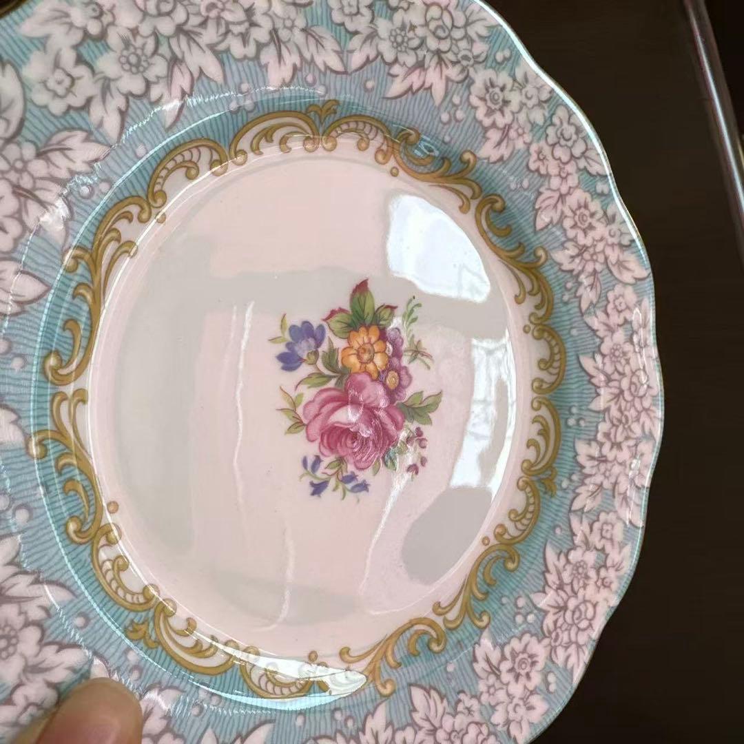 英国製　未使用 ロイヤルアルバートエンチャントメント　18cmプレート6枚セット