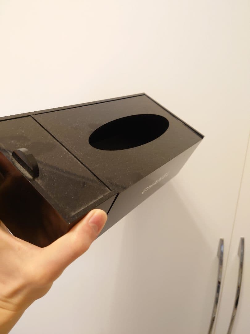 ヒ*デ様 CHANEL 黒 ティッシュボックス