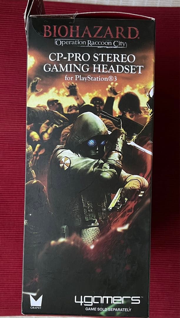 未開封　バイオハザード　オペレーションラクーンシティ　ヘッドセット