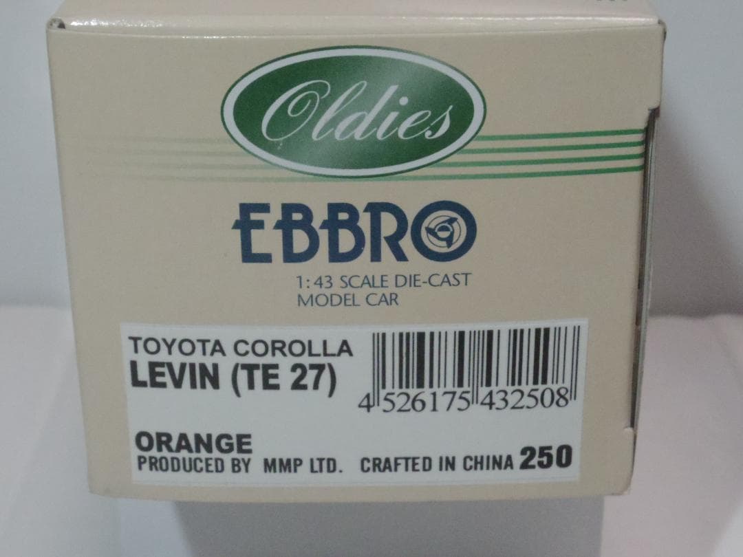 EBBRO 【TOYOTA Corolla Levin 1600 TE27 】