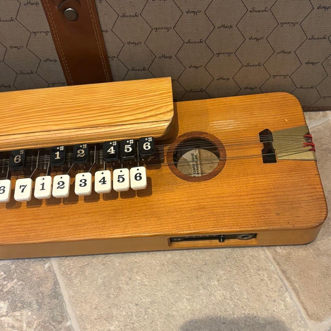 希少品・SUZUKIスズキ 高級電気 大正琴弁慶