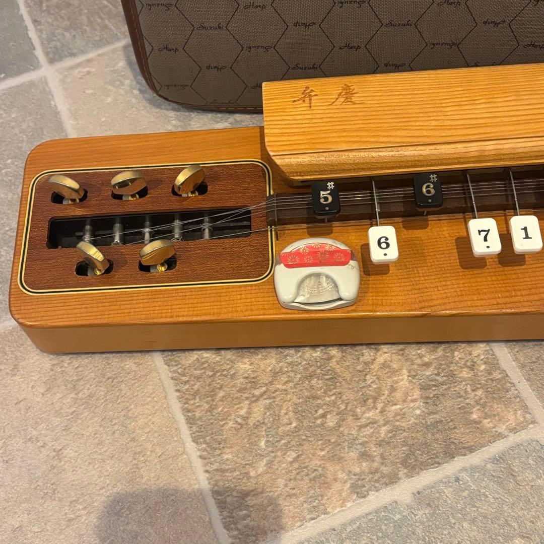 希少品・SUZUKIスズキ 高級電気 大正琴弁慶