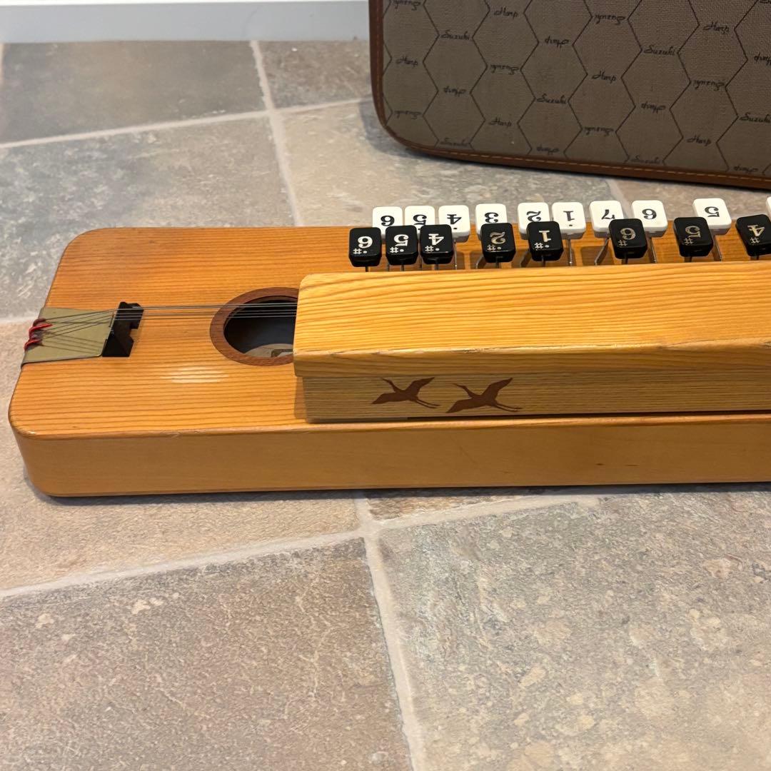 希少品・SUZUKIスズキ 高級電気 大正琴弁慶