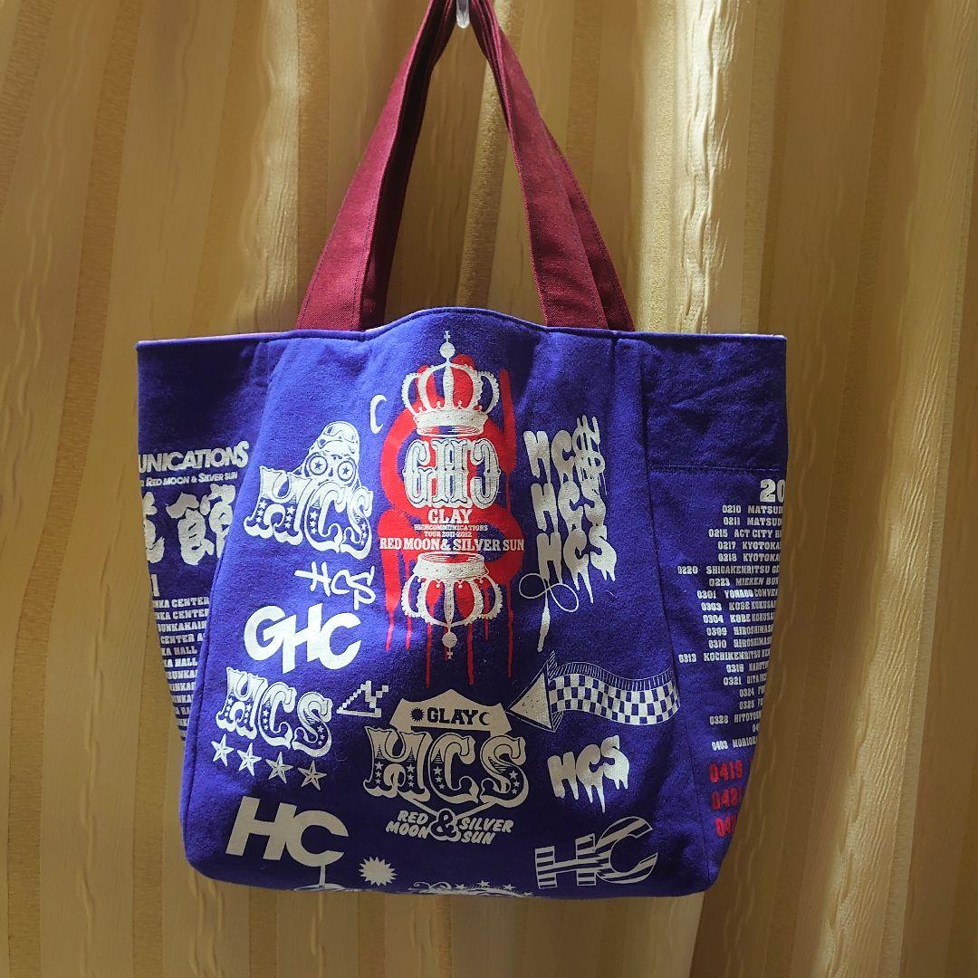 GLAYツアーTシャツリメイク　トートバッグ