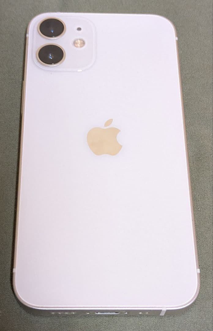 iPhone12mini　64GB ホワイト 機能不良あり