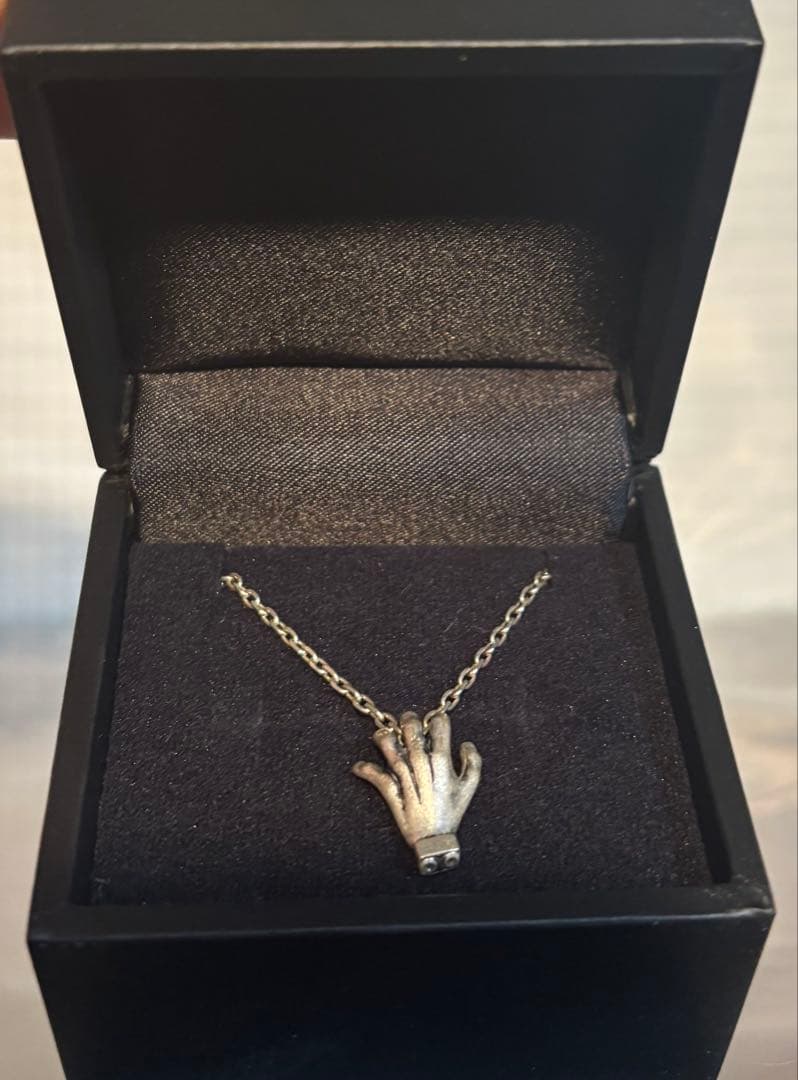 僕のヒーローアカデミア ヒロアカ ヴィラン 死柄木弔 シルバーネックレス