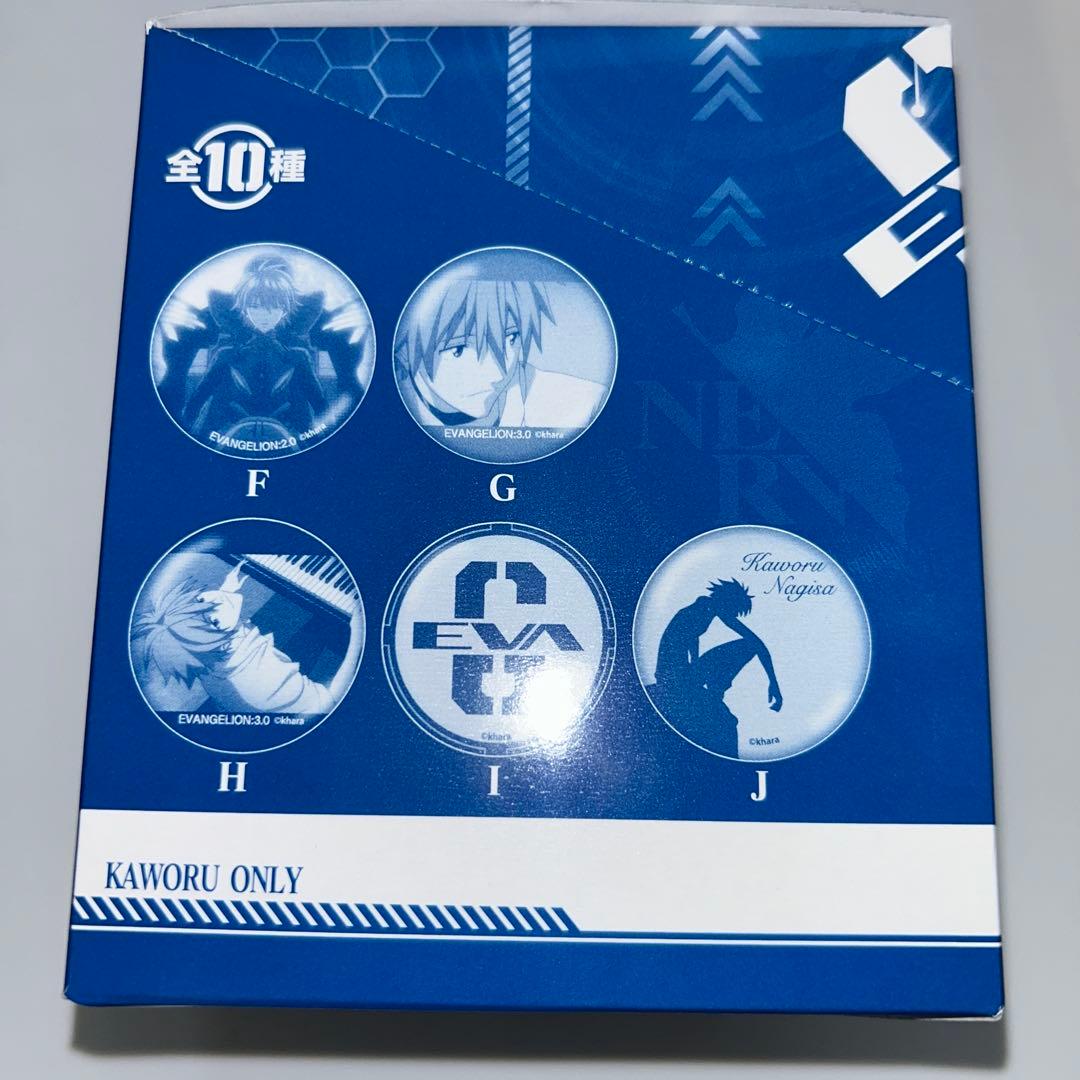 EVA STORE オリジナルアスカ、カヲル缶バッジBOX+タロットカード2箱