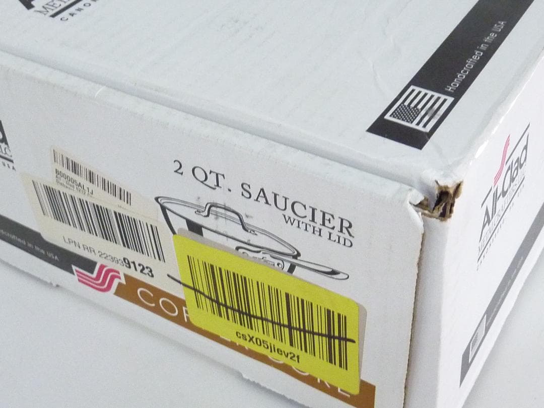 All-Clad Copper Core ソースパン 20cm 蓋付きフライパン