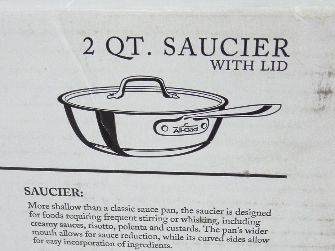 All-Clad Copper Core ソースパン 20cm 蓋付きフライパン