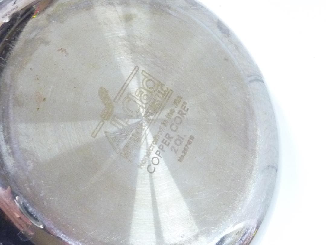 All-Clad Copper Core ソースパン 20cm 蓋付きフライパン