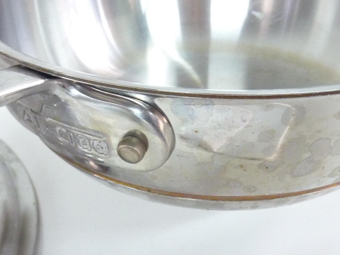 All-Clad Copper Core ソースパン 20cm 蓋付きフライパン