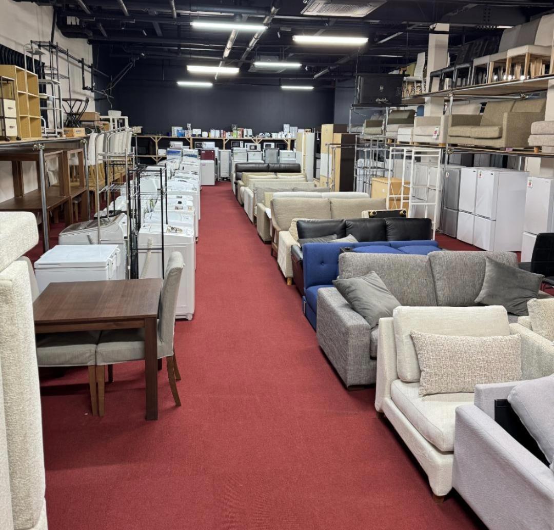 東京23区送料無料　美品ニトリ　2人用リクライニングソファー　洗浄/除菌済み