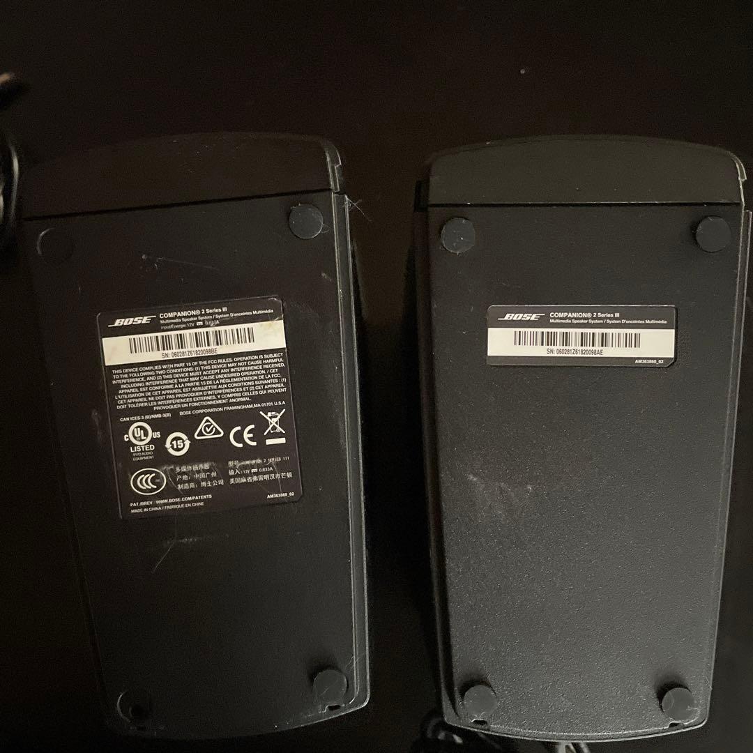 BOSE COMPANION2 シリーズ3 スピーカー