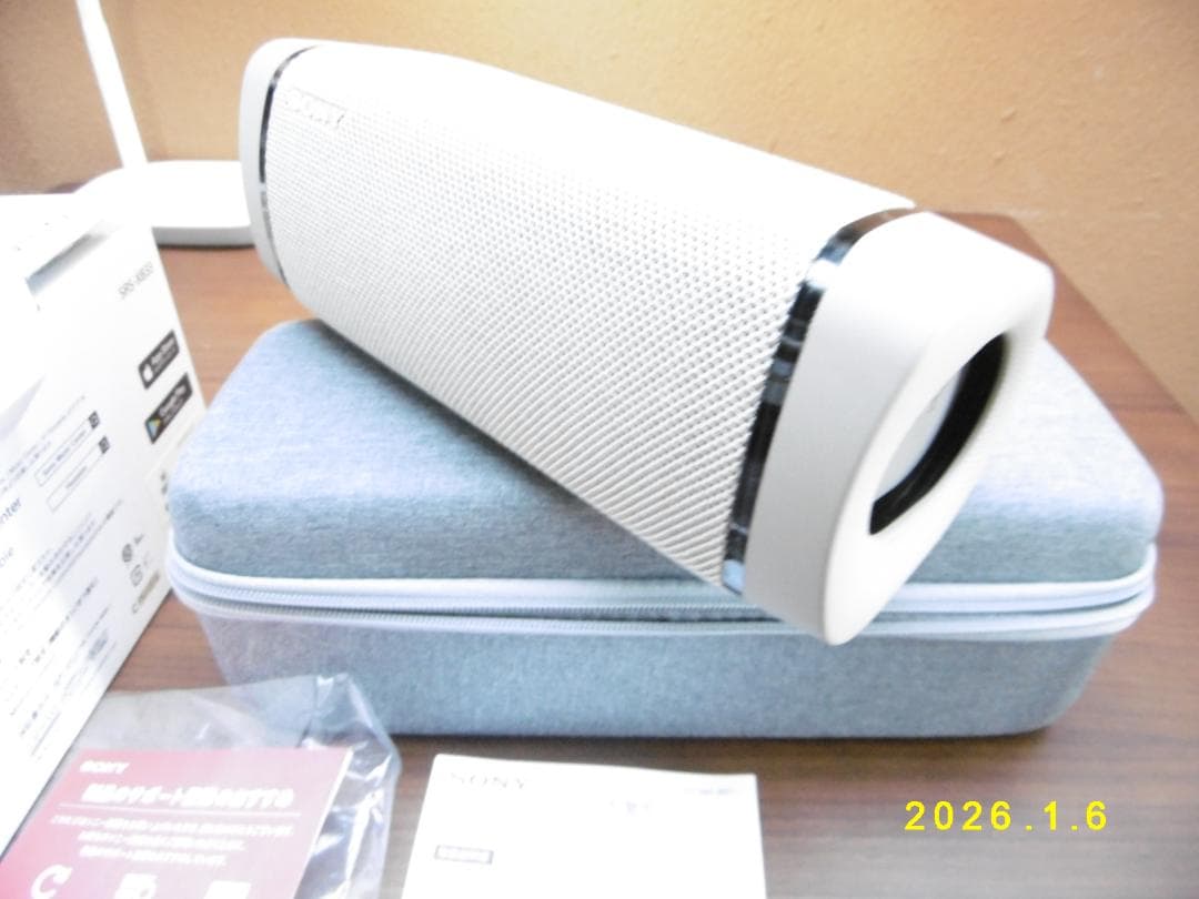 SONY SRS-XB33 ベージュ　美品　ケース付き