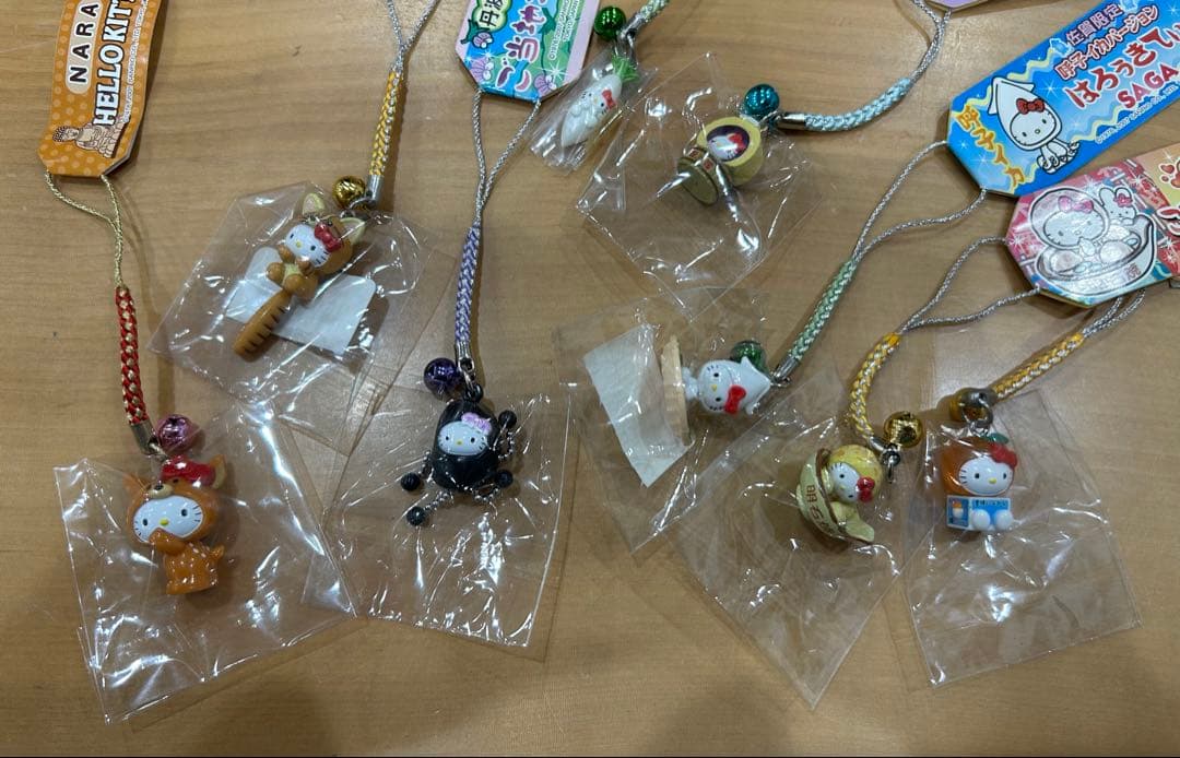 ハローキティ ファスナーマスコット　ストラップ 10個セット