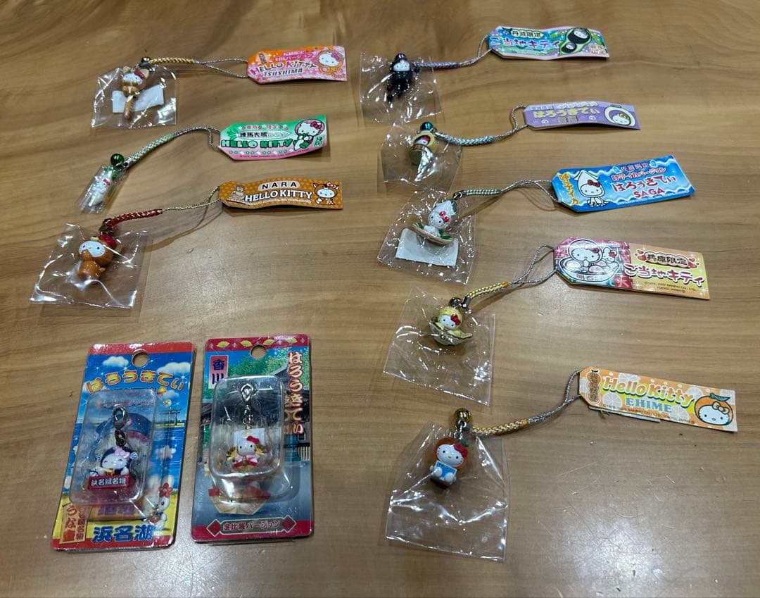 ハローキティ ファスナーマスコット　ストラップ 10個セット