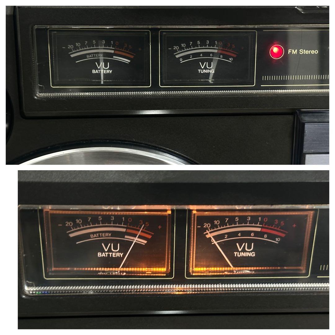 【動作品】SHARP ラジカセGF-303 昭和レトロ名機ラジオザ・サーチャー