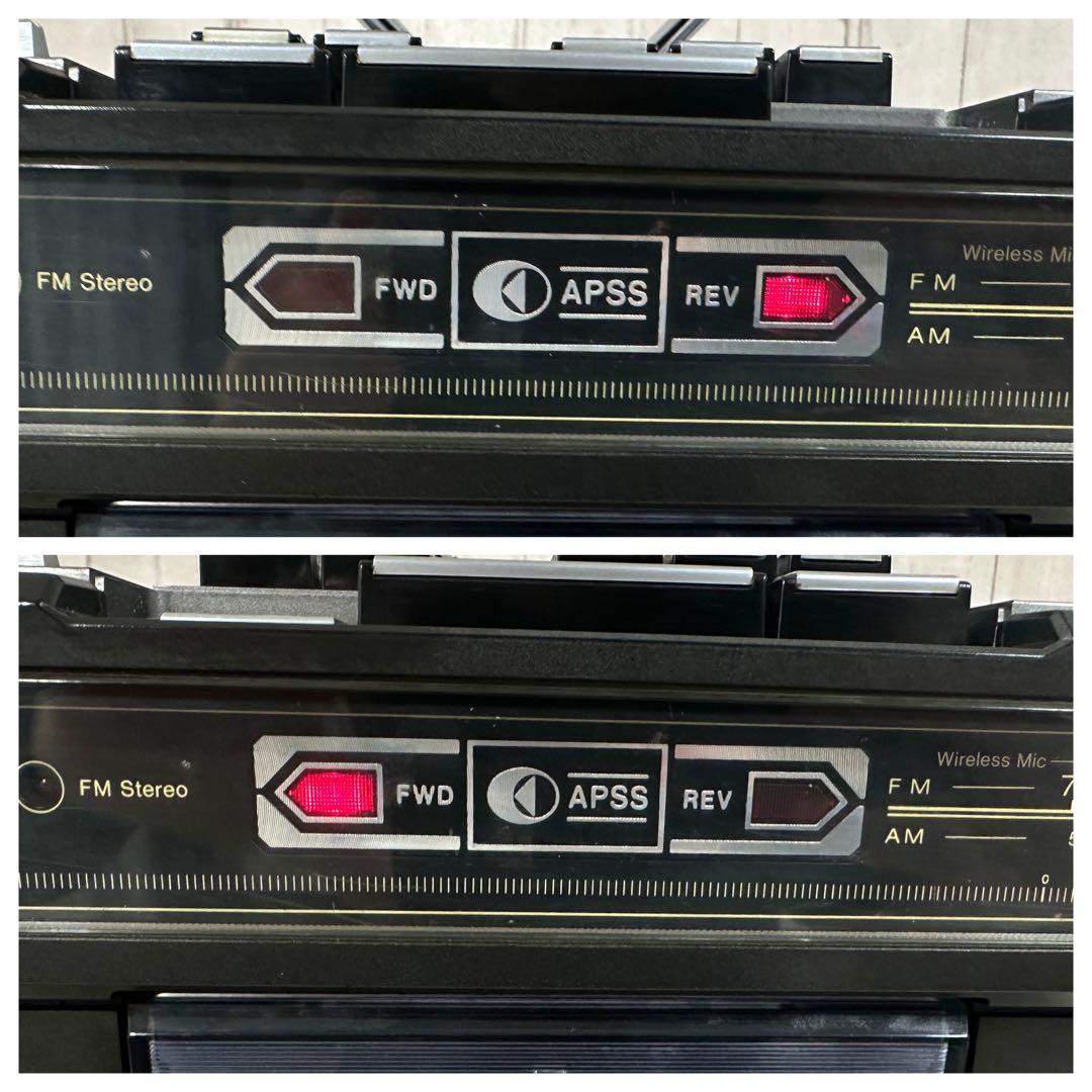 【動作品】SHARP ラジカセGF-303 昭和レトロ名機ラジオザ・サーチャー