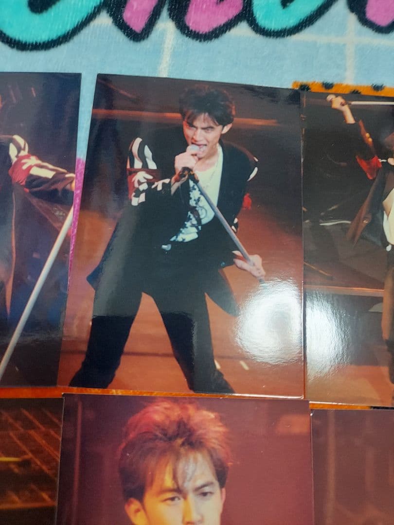 B'z　稲葉浩志 ライブ写真 17枚セット