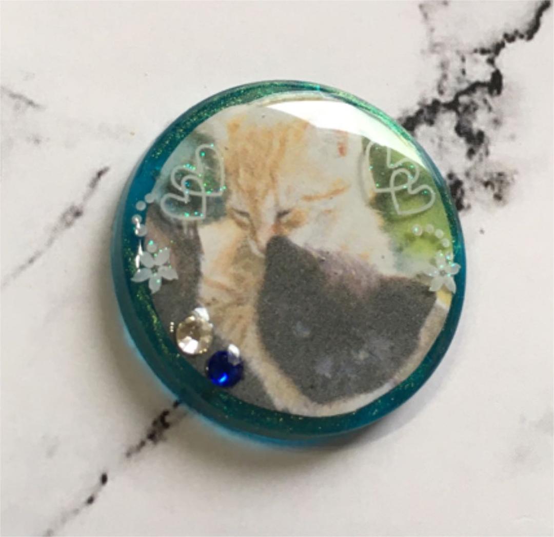 レジンヘアゴム♡ハート猫ちゃん・再販不可