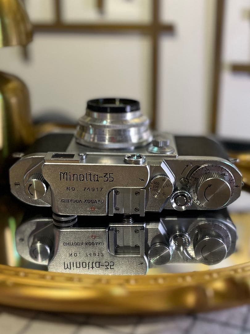 Minolta-35 Model II ＋ INDUSTAR 50mm f3.5