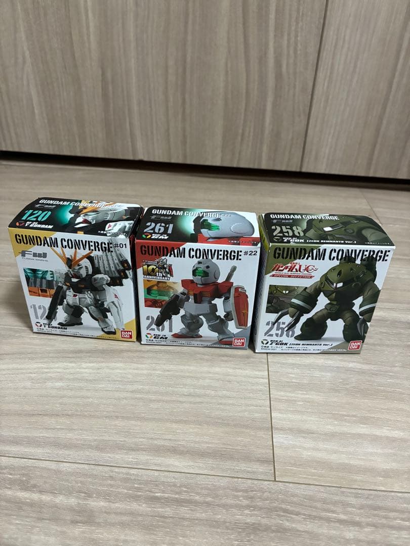 ガンダムコンバージ フィギュア 6体セット　νガンダム他