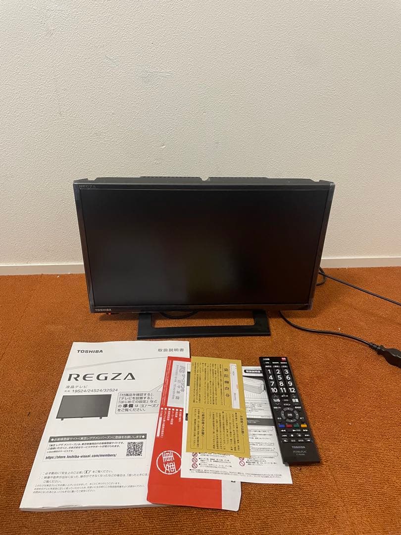 東芝 裏録画対応 2021年製 19V型 東芝LED液晶テレビ レグ