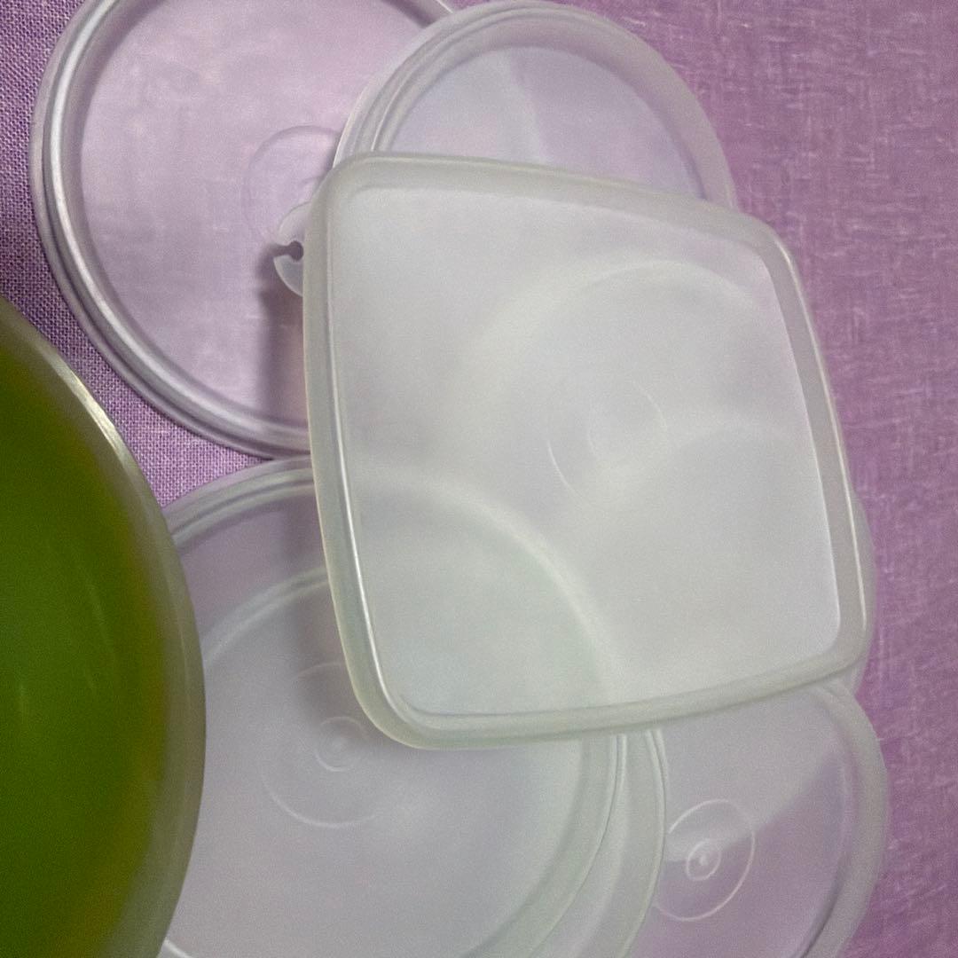 カラフル食品保存容器セット　19ヶ＋シール2枚