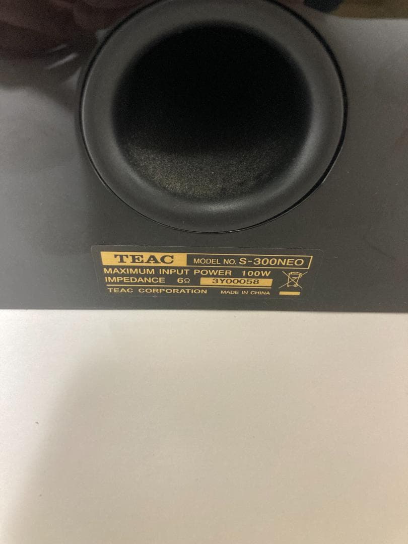 TEACスピーカー　S-300Neo　スピーカ　ティアック　ブラック