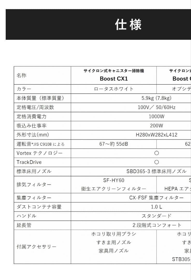 【新品未開封】ミーレ サイクロン式クリーナー Boost CX1