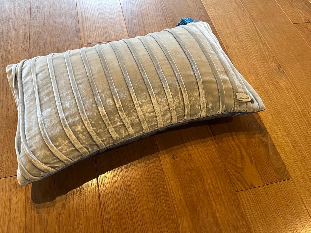 ベアトリス　ラヴァル　ベルベット　クッション　　フランス製