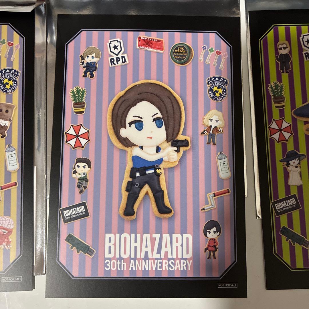 BIOHAZARD 30th ANNIVERSARY 3枚セット