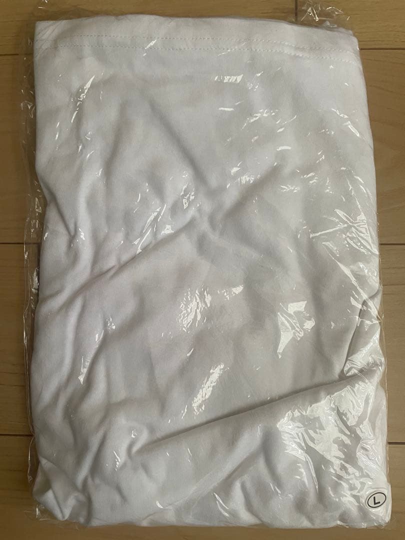 藤井風　ホワイトポケットTシャツ ハートデザイン　長袖　L