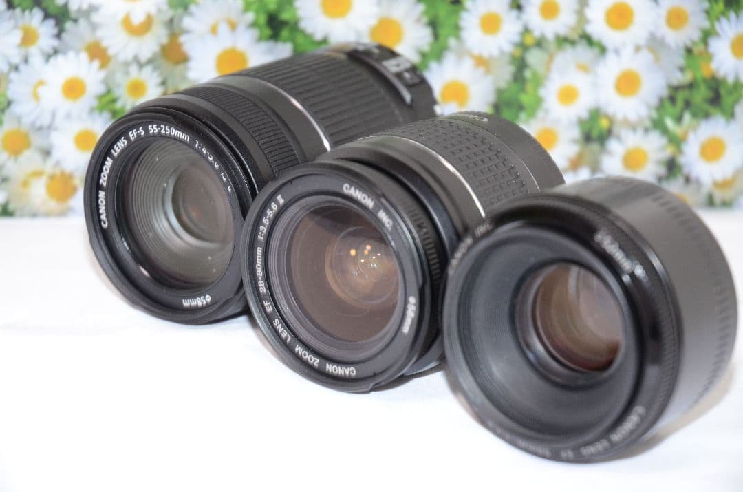 ❤Canon EOS 70D トリプル❤爆速連写一眼レフ WiFi搭載！❤